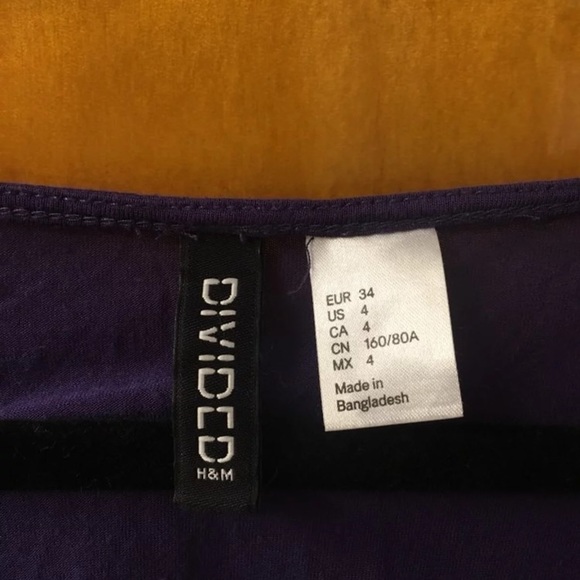 Purple High-Low Tank - Picture 3 of 4